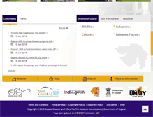Tablet Screenshot of gujaratbhawan.com